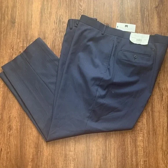 Michael Strahan Dress Pant Blue Size 52 x 29 NWT - Picture 2 of 10